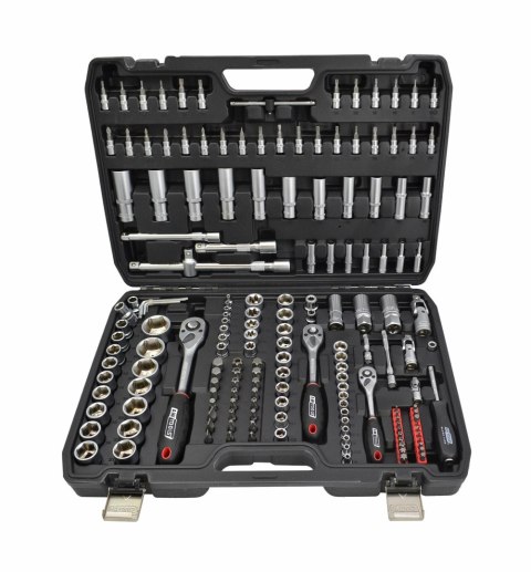 AWTOOLS ZESTAW KLUCZY 173el 1/2"/3/8"/1/4" BLACK LINE