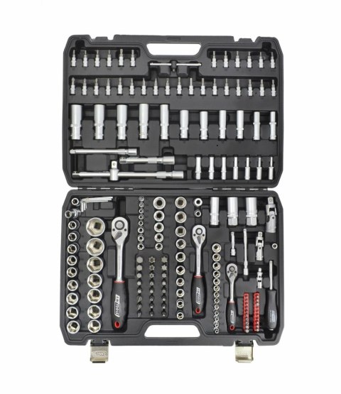 AWTOOLS ZESTAW KLUCZY 173el 1/2"/3/8"/1/4" BLACK LINE