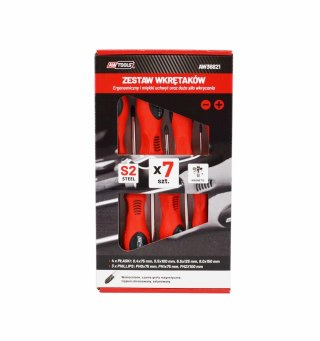 AWTOOLS ZESTAW WKRĘTAKÓW S2 / 7szt.