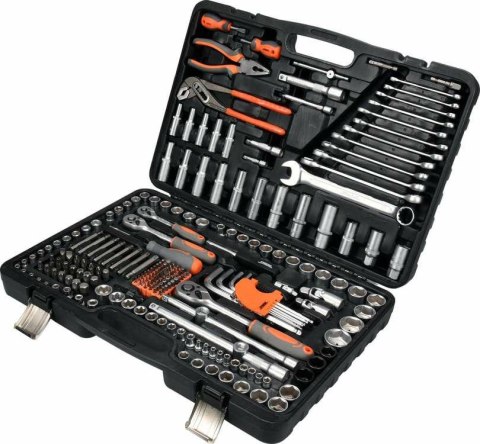 STHOR ZESTAW KLUCZY 225el 1/2"/3/8"/1/4" STHOR ZESTAW KLUCZY 225el 1/2"/3/8"/1/4"