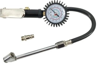 AWTOOLS PISTOLET DO POMPOWANIA KÓŁ Z MANOMETREM / TY-20