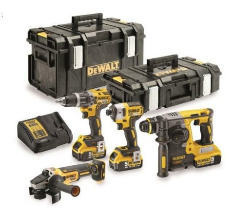DEWALT.ZESTAW COMBO 18V (DCG405+DCH273+DCD796+DCF887) 3x5,0Ah 2xTSTAK DCK422P3 DEWALT.ZESTAW COMBO 18V (DCG405+DCH273+DCD796+DCF887) 3x5,0Ah 2xTSTAK DCK422P3
