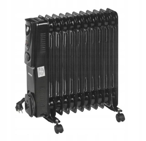 GRZEJNIK OLEJOWY 9-ŻEBEREK 2000W CZARNY GRZEJNIK OLEJOWY 9-ŻEBEREK 2000W CZARNY