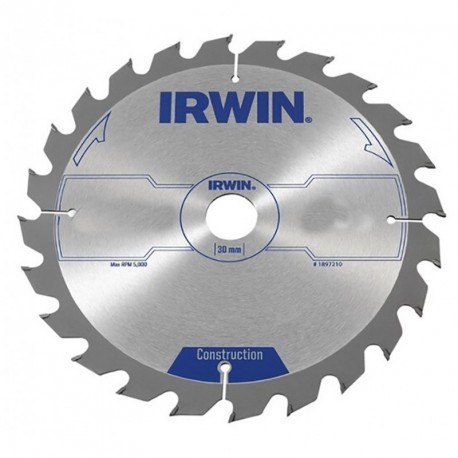 IRWIN PIŁA TARCZOWA WIDIA 190*30*40z IRWIN PIŁA TARCZOWA WIDIA 190*30*40z