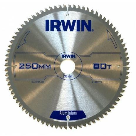IRWIN PIŁA TARCZOWA WIDIA 250*30*80z/ALUMINIUM IRWIN PIŁA TARCZOWA WIDIA 250*30*80z/ALUMINIUM