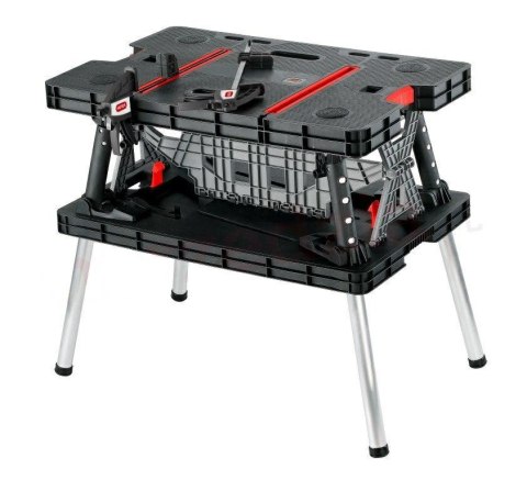KETER STÓŁ WARSZTATOWY SKŁADANY WORK TABLE KETER STÓŁ WARSZTATOWY SKŁADANY WORK TABLE