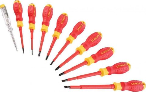 STANLEY WKRĘTAKI 10cz. VDE /PZ2+PH2+SL5+TESTE STANLEY WKRĘTAKI 10cz. VDE /PZ2+PH2+SL5+TESTE