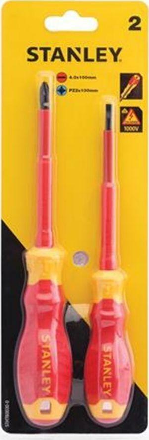 STANLEY WKRĘTAKI 2cz. VDE /PZ2+SL4/ STANLEY WKRĘTAKI 2cz. VDE /PZ2+SL4/