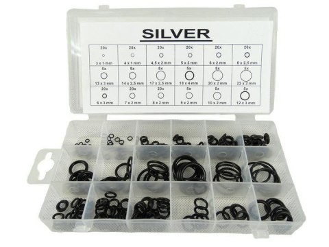 USZCZELKI ORINGI 225szt. /SILVER USZCZELKI ORINGI 225szt. /SILVER