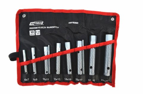 AWTOOLS KLUCZE RUROWE 10szt. /6mm-22mm/ AWTOOLS KLUCZE RUROWE 10szt. /6mm-22mm/
