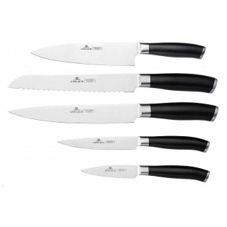 GERLACH.ZESTAW NOŻY W BLOKU 5szt. DECO BLACK %%%