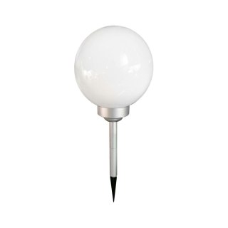 VOLTENO LAMPKA SOLARNA PLASTIK KULA 20cm / RGB