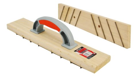 AWTOOLS ZDZIERAK WYRÓWNUJĄCY DO TYNKÓW Z ZĄBKAMI / DREWNIANY AWTOOLS ZDZIERAK WYRÓWNUJĄCY DO TYNKÓW Z ZĄBKAMI / DREWNIANY