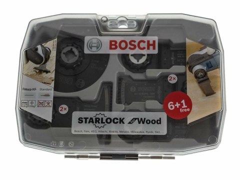 BOSCH MT ZESTAW STARLOCK DO DREWNA 7szt. BOSCH MT ZESTAW STARLOCK DO DREWNA 7szt.