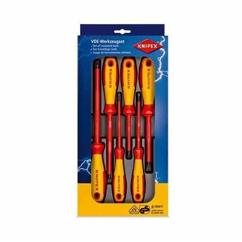 KNIPEX ZESTAW WKRĘTAKÓW IZOLOWANYCH KNIPEX ZESTAW WKRĘTAKÓW IZOLOWANYCH