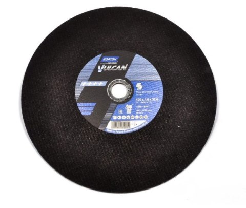 NORTON TARCZA VULCAN DO METALU 400mm x 4.0mm x 32mm -T41 A30S FIX80 NORTON TARCZA VULCAN DO METALU 400mm x 4.0mm x 32mm -T41 A30S FIX80