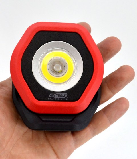 AWTOOLS BLACK LINE LATARKA WARSZTATOWA SOL CREE LED + COB LED AWTOOLS BLACK LINE LATARKA WARSZTATOWA SOL CREE LED + COB LED