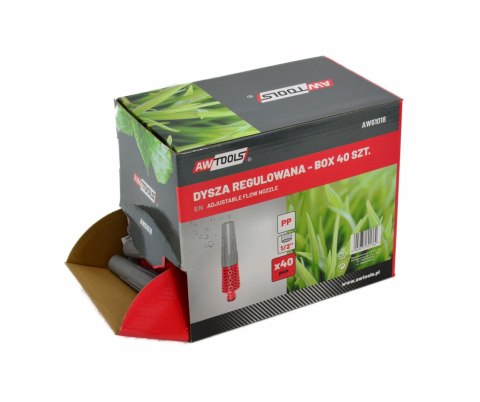 AWTOOLS DYSZA REGULOWANA BOX-40szt. AWTOOLS DYSZA REGULOWANA BOX-40szt.