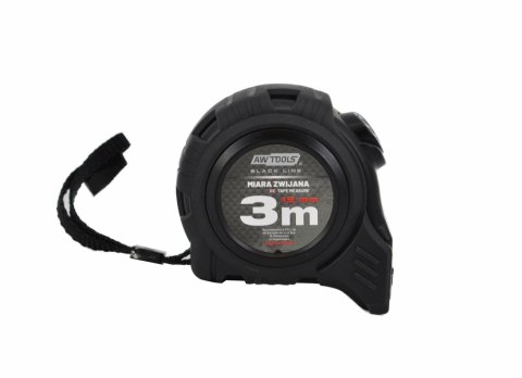 AWTOOLS MIARA ZWIJANA MAGNET. ABS 3m/ 19mm AWTOOLS MIARA ZWIJANA MAGNET. ABS 3m/ 19mm