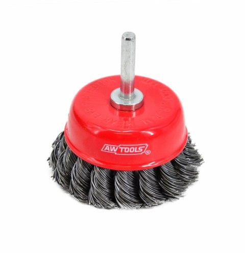 AWTOOLS SZCZOTKA DOCZOŁOWA TRZPIENIOWA SKRĘCANA 75mm AWTOOLS SZCZOTKA DOCZOŁOWA TRZPIENIOWA SKRĘCANA 75mm