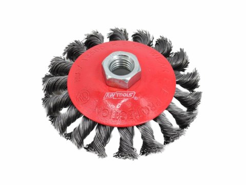 AWTOOLS SZCZOTKA STOŻKOWA SKRĘCANA 115mm M14 AWTOOLS SZCZOTKA STOŻKOWA SKRĘCANA 115mm M14