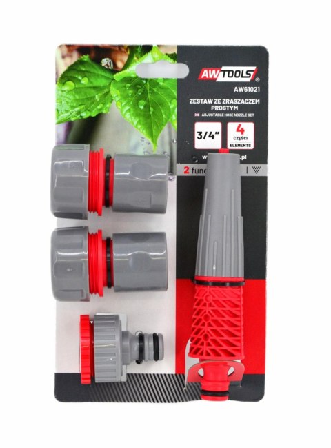 AWTOOLS ZESTAW ZRASZAJĄCY 4cz/3/4" AWTOOLS ZESTAW ZRASZAJĄCY 4cz/3/4"