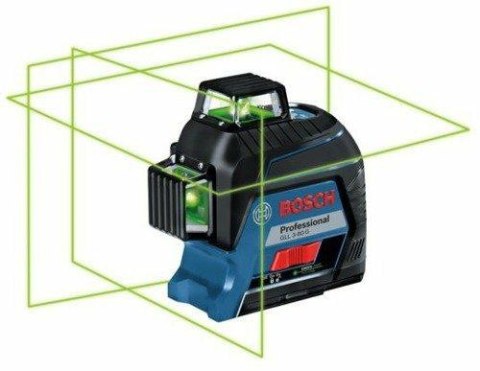 BOSCH LASER PŁASZCZYZNOWY GLL 3-80 G ZIELONY WALIZKA BOSCH LASER PŁASZCZYZNOWY GLL 3-80 G ZIELONY WALIZKA