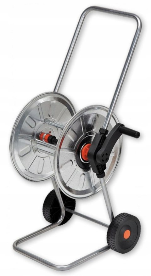 BRADAS BĘBEN NA WĄŻ ODRODOWY, ŚCIENNY RUCHOMY ZINCATO 50mb 1/2" AG130 BRADAS BĘBEN NA WĄŻ ODRODOWY, ŚCIENNY RUCHOMY ZINCATO 50mb 1/2" AG130