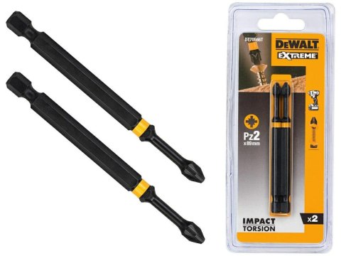DEWALT KOŃCÓWKA PZ2x85/2szt. DEWALT KOŃCÓWKA PZ2x85/2szt.