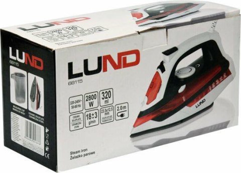 LUND ŻELAZKO PAROWE 2800W 320ml... LUND ŻELAZKO PAROWE 2800W 320ml...