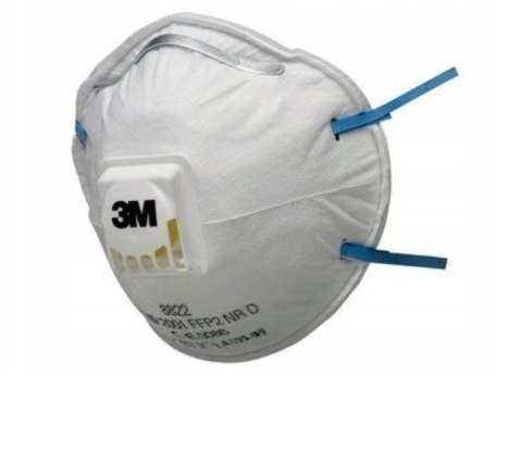 3M PÓŁMASKA Z ZAWORKIEM 3M 8822 FFP2 /10szt. 3M PÓŁMASKA Z ZAWORKIEM 3M 8822 FFP2 /10szt.