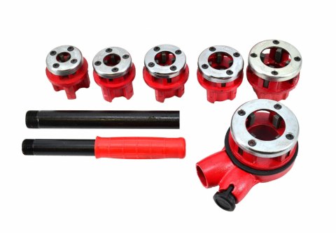 AWTOOLS GWINTOWNICA DO RUR 6szt. 1/4", 3/8",1/2", 3/4", 1", 1-1/4" ZESTAW WALIZKA AWTOOLS GWINTOWNICA DO RUR 6szt. 1/4", 3/8",1/2", 3/4", 1", 1-1/4" ZESTAW WALIZKA