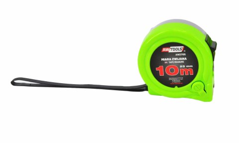 AWTOOLS MIARA ZWIJANA ABS 7,5m x 25mm AWTOOLS MIARA ZWIJANA ABS 7,5m x 25mm