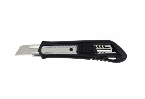 AWTOOLS NOŻYK DO TAPET ABS 18mm 14-SEG. SK4 BLACK LINE AWTOOLS NOŻYK DO TAPET ABS 18mm 14-SEG. SK4 BLACK LINE