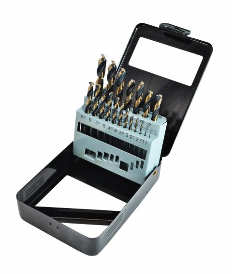 AWTOOLS WIERTŁO METAL HSS M2 KPL. 19szt./1.0-10 mm/ PREMIUM AWTOOLS WIERTŁO METAL HSS M2 KPL. 19szt./1.0-10 mm/ PREMIUM