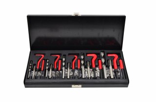 AWTOOLS ZESTAW DO NAPRAWY GWINTÓW M5-M12 131szt. BLACK LINE
