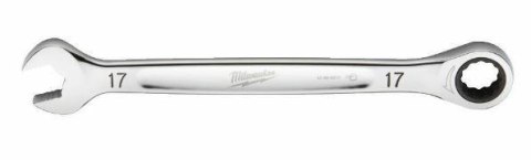 MILWAUKEE KLUCZ PŁASKO-OCZKOWY Z GRZECHOTKĄ 17mm MAXBITE MILWAUKEE KLUCZ PŁASKO-OCZKOWY Z GRZECHOTKĄ 17mm MAXBITE