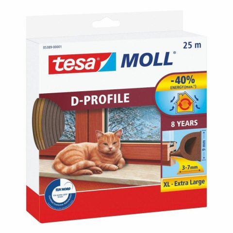 TESA USZCZELKA BRĄZ D - 25m 9mm TESA USZCZELKA BRĄZ D - 25m 9mm