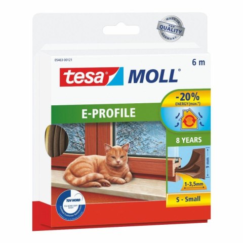 TESA USZCZELKA BRĄZ E - 6m 9mm TESA USZCZELKA BRĄZ E - 6m 9mm