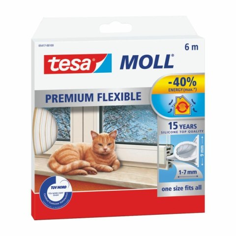 TESA USZCZELKA SILIKONOWA 6m BIAŁA TESA USZCZELKA SILIKONOWA 6m BIAŁA