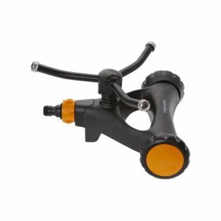 FISKARS ZRASZACZ PULSACYJNY DOOKÓLNY METALOWY NA KÓŁKACH FISKARS ZRASZACZ PULSACYJNY DOOKÓLNY METALOWY NA KÓŁKACH