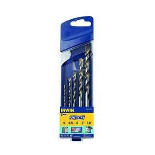 IRWIN WIERTŁO UNIWERSALNE CORDLESS MULTI KOMPLET 5szt. 5, 5.5, 6, 8, 10 mm