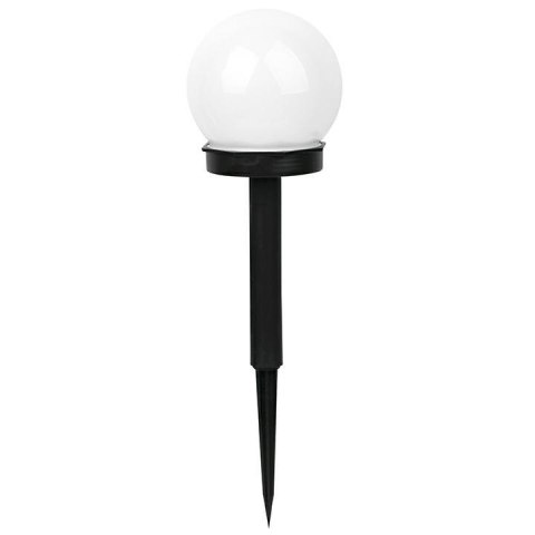 VOLTENO LAMPKA SOLARNA PLASTIK KULA 10cm BIAŁA VOLTENO LAMPKA SOLARNA PLASTIK KULA 10cm BIAŁA
