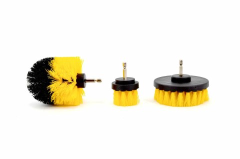 AWTOOLS SZCZOTKI DO CZYSZCZENIA NA WKRĘTARKĘ 3 SZTUKI AWTOOLS SZCZOTKI DO CZYSZCZENIA NA WKRĘTARKĘ 3 SZTUKI