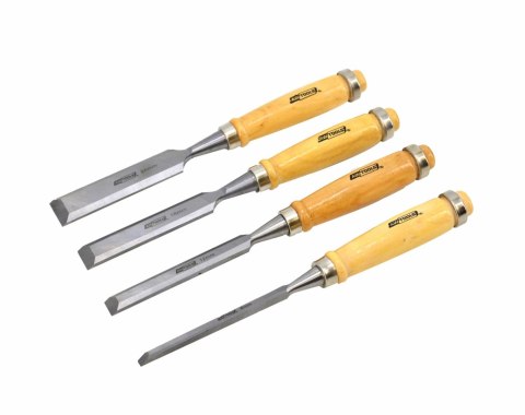 AWTOOLS ZESTAW DŁUT Z DREWNIANYMI UCHWYTAMI 4 SZTUKI 6/12/18/24 MM AWTOOLS ZESTAW DŁUT Z DREWNIANYMI UCHWYTAMI 4 SZTUKI 6/12/18/24 MM