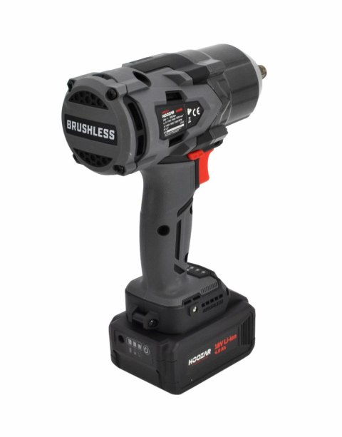 HOOZAR KLUCZ UDAROWY BEZSZCZOTKOWY 1/2" 18V 2x4.0Ah 1000 Nm IW30BLM2 HOOZAR KLUCZ UDAROWY BEZSZCZOTKOWY 1/2" 18V 2x4.0Ah 1000 Nm IW30BLM2