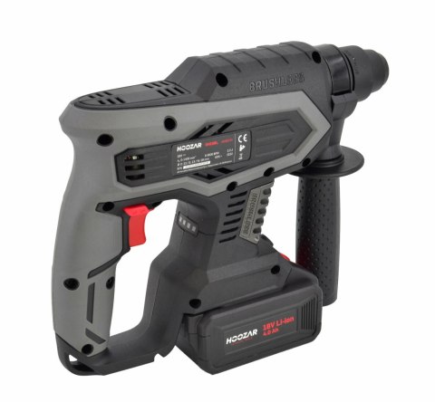 HOOZAR MŁOTOWIERTARKA BEZSZCZOTKOWA SDS+ 18V 2x4.0Ah 2.2J RH10BL