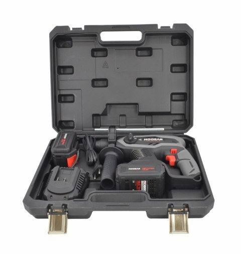 HOOZAR MŁOTOWIERTARKA BEZSZCZOTKOWA SDS+ 18V 2x4.0Ah 2.2J RH10BL