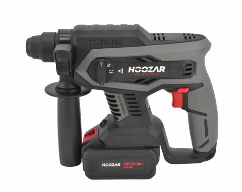 HOOZAR MŁOTOWIERTARKA BEZSZCZOTKOWA SDS+ 18V 2x4.0Ah 2.2J RH10BL
