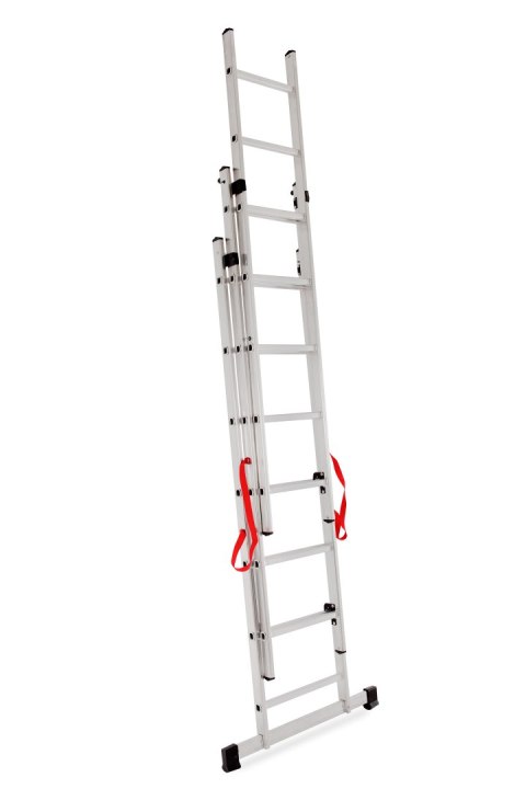 AWTOOLS DRABINA ALUMINIOWA BASIC 3x6 STOPNI 150KG AWTOOLS DRABINA ALUMINIOWA BASIC 3x6 STOPNI 150KG